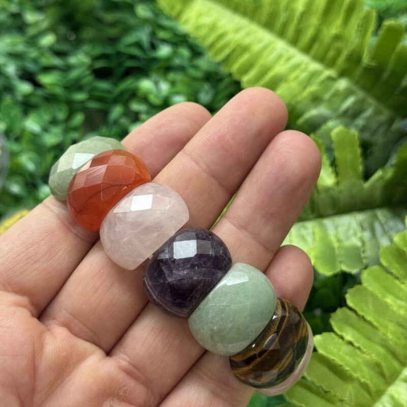 Doğal Çakra Taşları Bileklik Doğal Çakra Taşları Bileklik