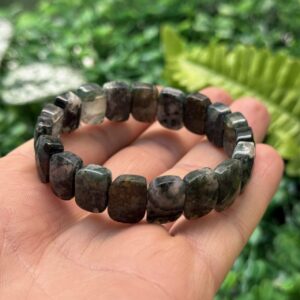 Doğal Hint Akik Taşı Bileklik