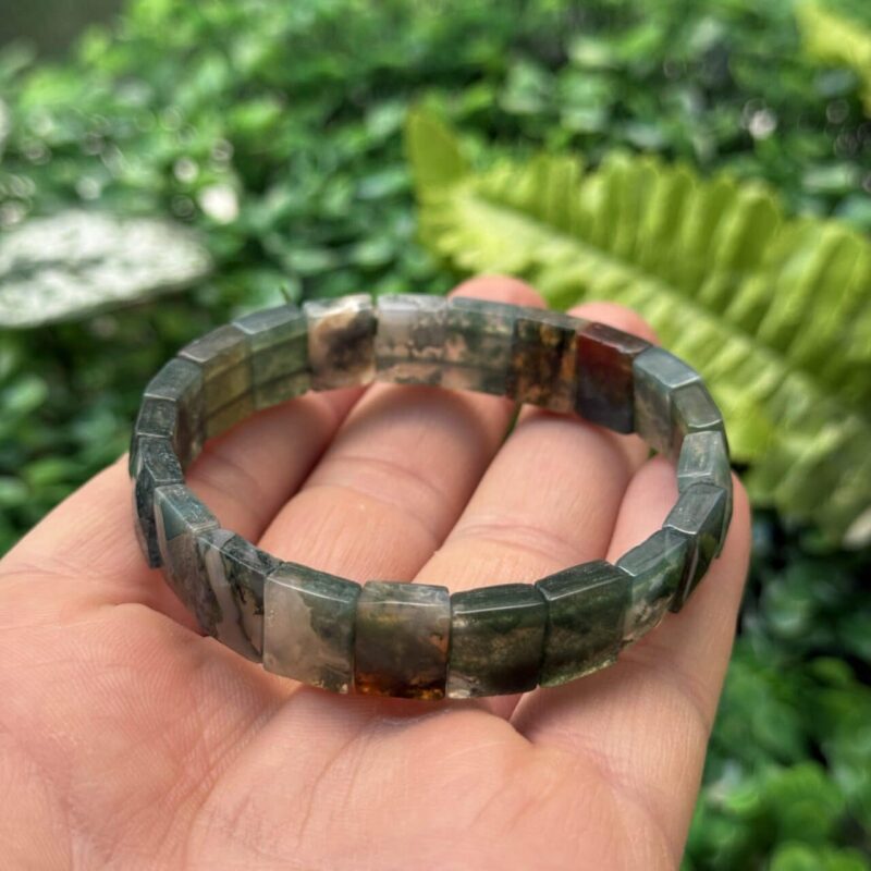 Doğal Hint Akik Taşı Bileklik