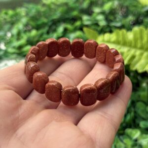 Doğal Kahve Yıldız Taşı Bileklik