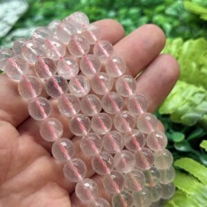 Dunya Kesimli Kure Pembe Kuvars Tasi 10 Mm 2