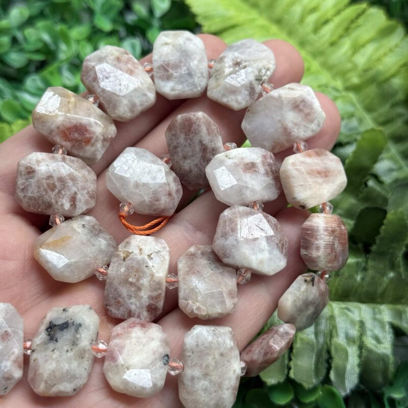 Elmas Kesimli Dikdortgen Gunes Tasi 20x15 Mm