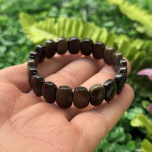 Gold Obsidyen Taşı Bileklik