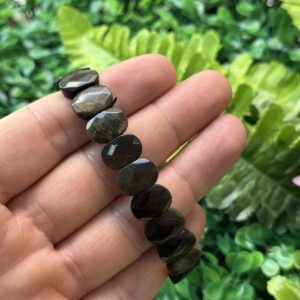 Gold Obsidyen Taşı Bileklik