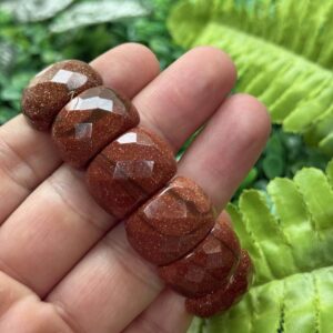 Kahve Yıldız Taşı Bileklik