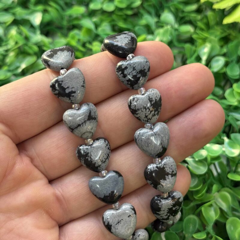 Kalp Karli Obsidyen Tasi 14 Mm 2 Kalp Karli Obsidyen Tasi 14 Mm 2