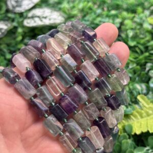 Kesimli Silindir Florit Taşı 8x13 MM