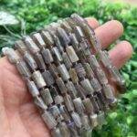 Kesimli Silindir Labradorit Tasi 6x12 Mm 2