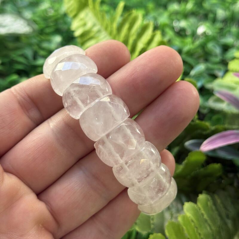 Kristal Kuvars Tasi Bileklik 4 Kristal Kuvars Tasi Bileklik 4