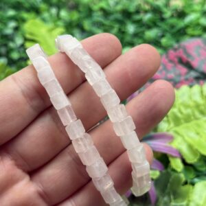 Kup Pembe Kuvars Tasi 6x6 Mm 2