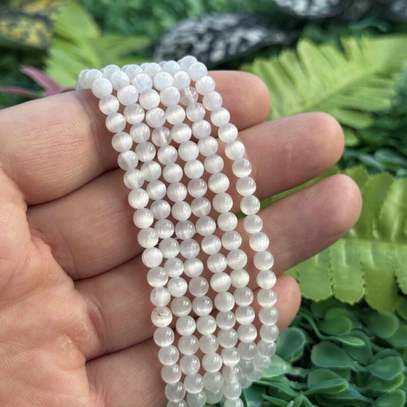 Kure Beyaz Selenit Tasi 4 Mm