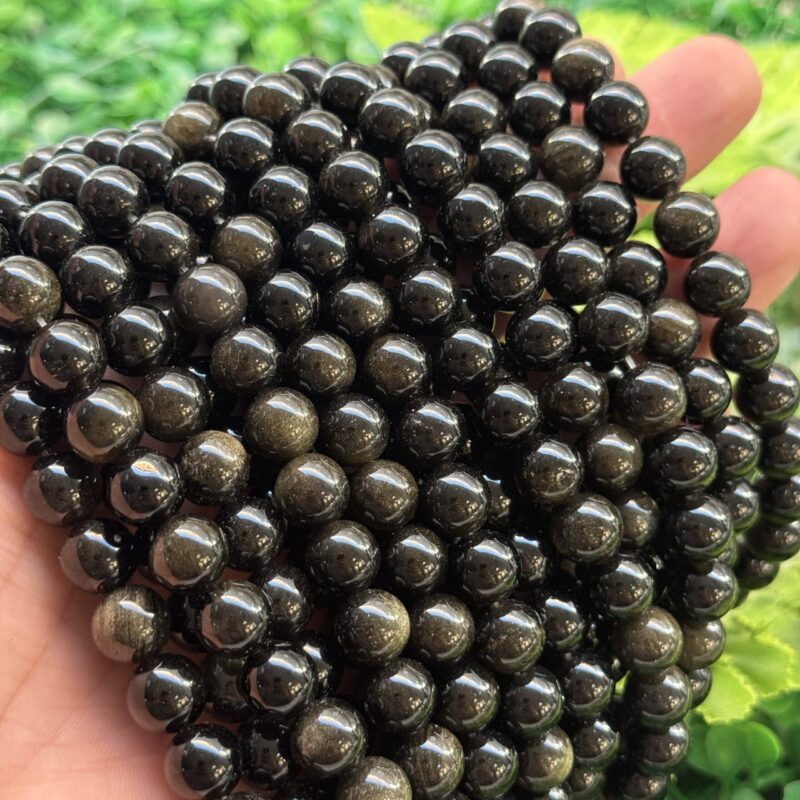 Kure Gold Obsidyen Tasi 10 Mm 2 Kure Gold Obsidyen Tasi 10 Mm 2