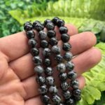 Kure Karli Obsidyen Tasi 8 Mm Kure Karli Obsidyen Tasi 8 Mm