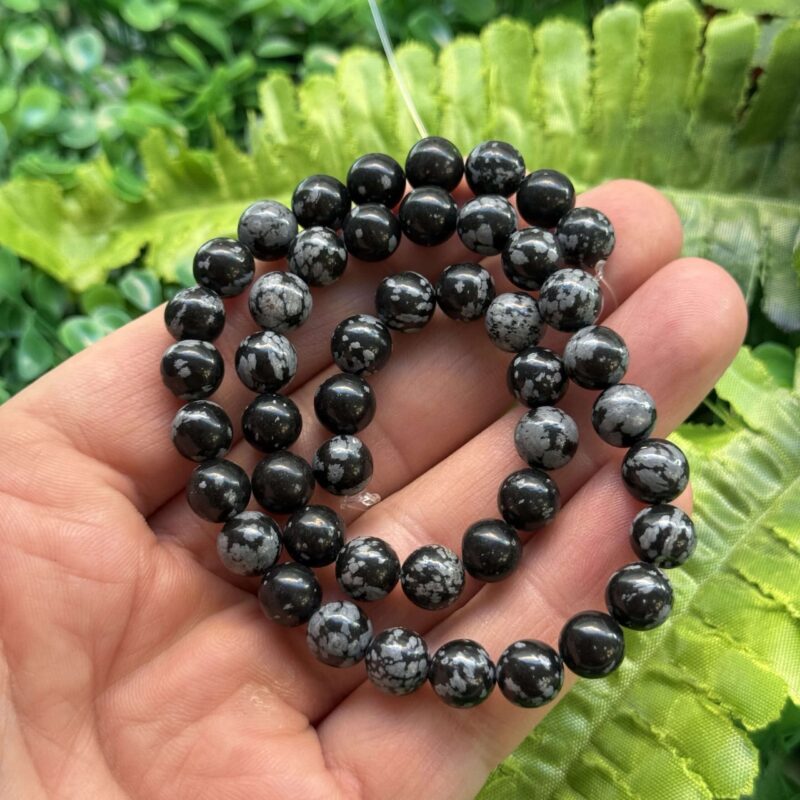 Kure Karli Obsidyen Tasi 8 Mm 2 Kure Karli Obsidyen Tasi 8 Mm 2