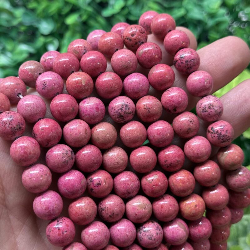 Kure Pembe Rodonit Tasi 10 Mm 2