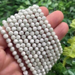 Kure Yesil Larimar Tasi 6 Mm