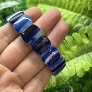 Mavi Akik Taşı Bileklik