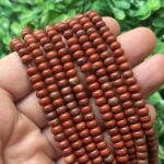 Rondela Kirmizi Jasper Tasi 6x4 Mm 2 Rondela Kirmizi Jasper Tasi 6x4 Mm 2