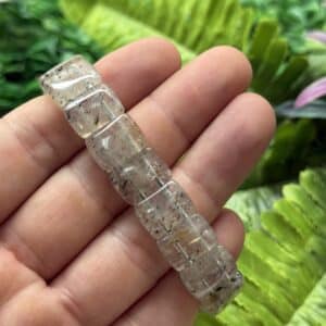 Rutil Kuvars Taşı Bileklik