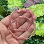 Silindir Gul Kuvars Tasi 4x2 Mm