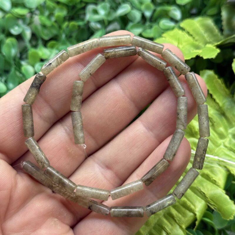 Silindir Labradorit Tasi 4x13 Mm