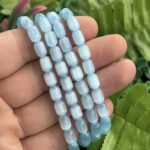 Silindir Mavi Selenit Tasi 6x9 Mm