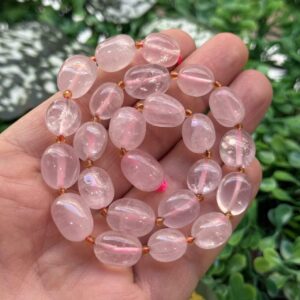 Tımbıl Pembe Kuvars Taşı 10 MM