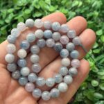 Kure Akuamarin Renkli Kuvars Tasi 8 Mm 4 Kure Akuamarin Renkli Kuvars Tasi 8 Mm 4