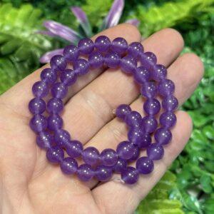 Kure Ametist Renkli Kuvars Tasi 8 Mm 3