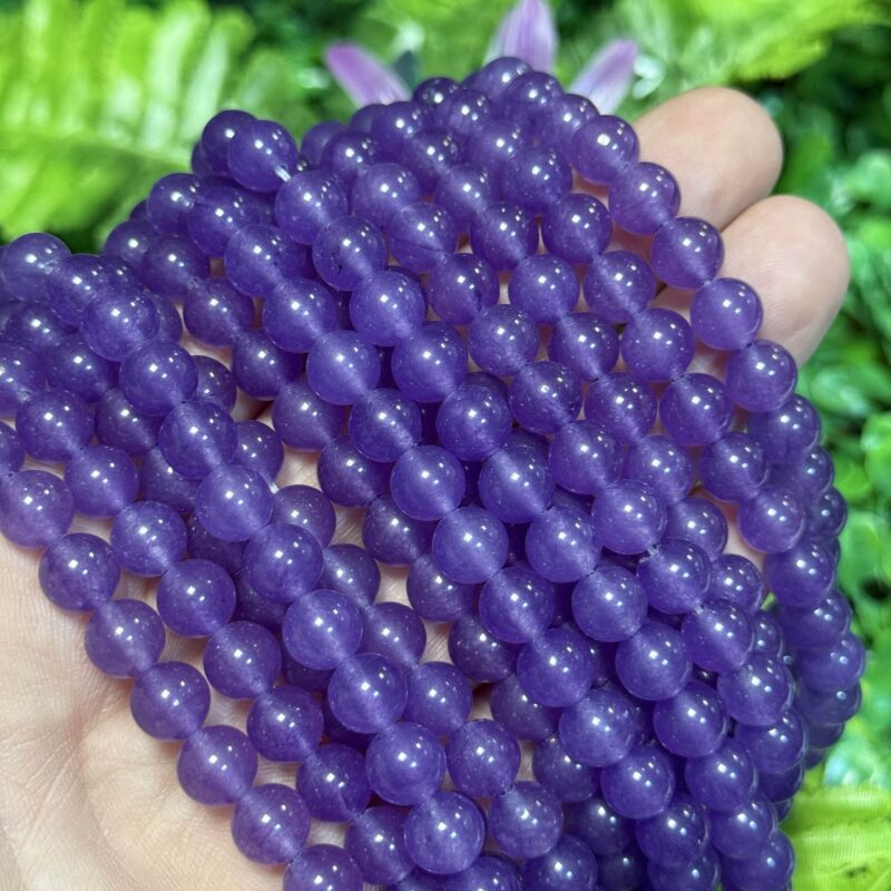 Kure Ametist Renkli Kuvars Tasi 8 Mm 4 Kure Ametist Renkli Kuvars Tasi 8 Mm 4