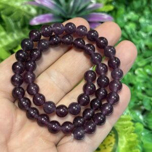 Kure Ametist Renkli Kuvars Tasi 8 Mm 5