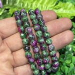 Kure Anyolit Renkli Kuvars Tasi 8 Mm 2