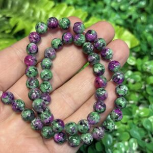 Kure Anyolit Renkli Kuvars Tasi 8 Mm