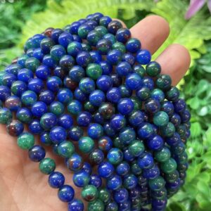 Kure Azurit Renkli Kuvars Tasi 8 Mm