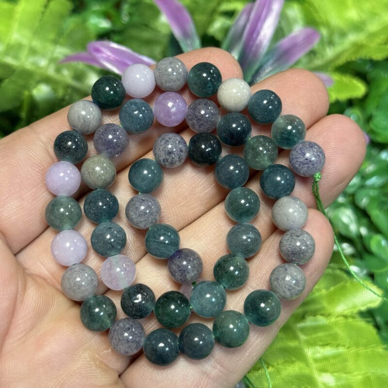 Kure Hint Akik Renkli Kuvars Tasi 8 Mm 2