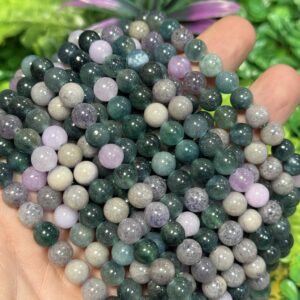 Kure Hint Akik Renkli Kuvars Tasi 8 Mm