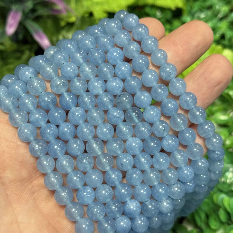 Kure Kalsedon Renkli Kuvars Tasi 8 Mm 2