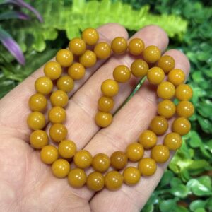 Kure Karnelyan Akik Renkli Kuvars Tasi 8 Mm 4