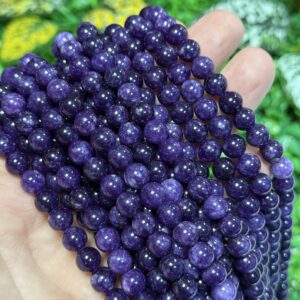 Kure Lepidolit Renkli Kuvars Tasi 8 Mm 2