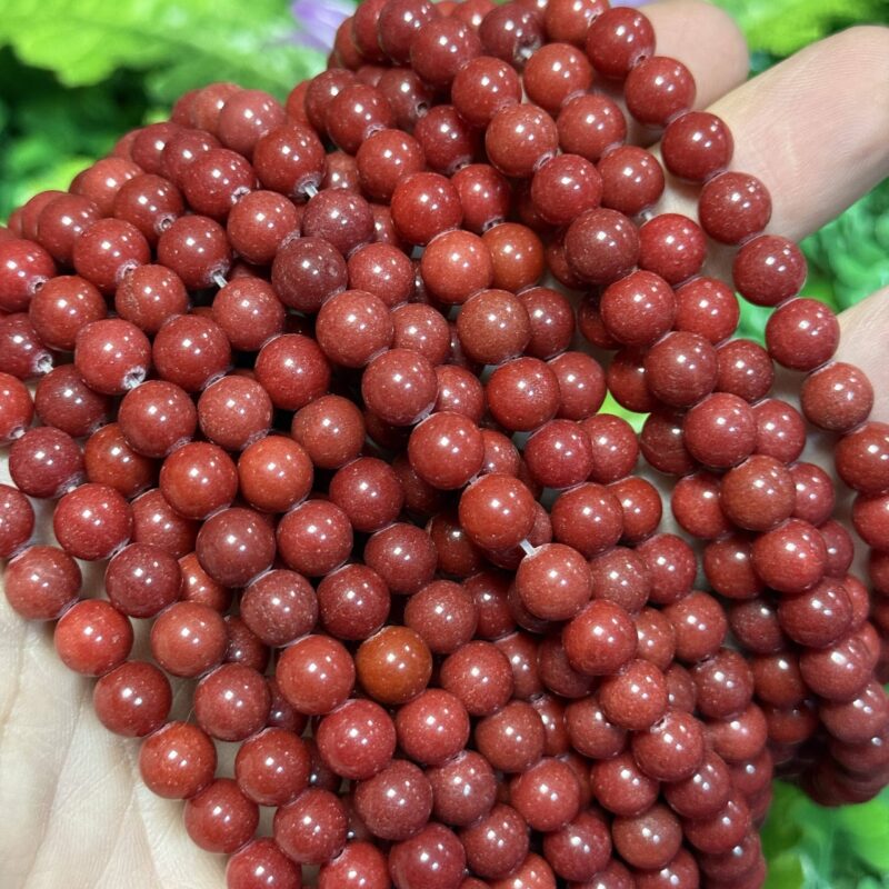 Kure Mercan Renkli Kuvars Tasi 8 Mm