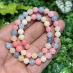 Kure Morganit Renkli Kuvars Tasi 8 Mm