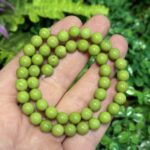 Kure Olivin Renkli Kuvars Tasi 8 Mm