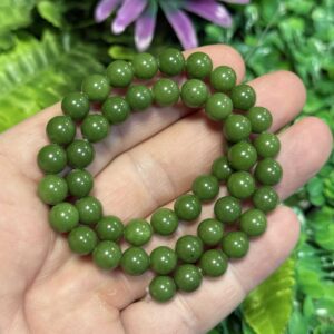 Kure Olivin Renkli Kuvars Tasi 8 Mm 3