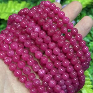 Kure Rodokrozit Renkli Kuvars Tasi 8 Mm 4