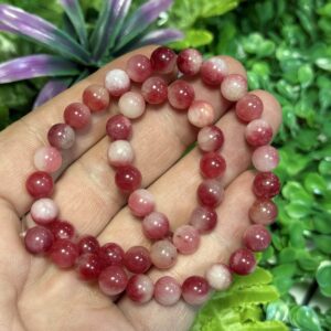 Kure Rodokrozit Renkli Kuvars Tasi 8 Mm 5