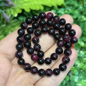 Kure Rodonit Renkli Kuvars Tasi 8 Mm