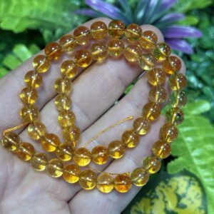 Kure Sitrin Renkli Kuvars Tasi 8 Mm 7