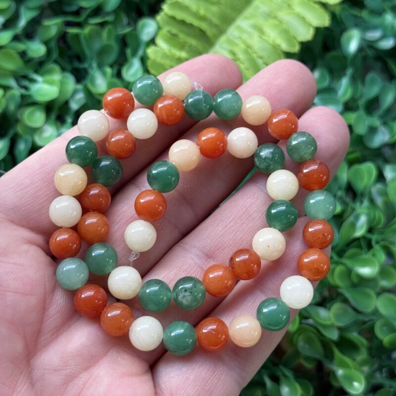 Kure Sonbahar Cakra Renkli Kuvars Tasi 8 Mm 2 Kure Sonbahar Cakra Renkli Kuvars Tasi 8 Mm 2