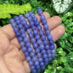 Kure Tanzanit Renkli Kuvars Tasi 8 Mm 2 Kure Tanzanit Renkli Kuvars Tasi 8 Mm 2