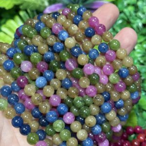 Kure Turmalin Renkli Kuvars Tasi 8 Mm 3